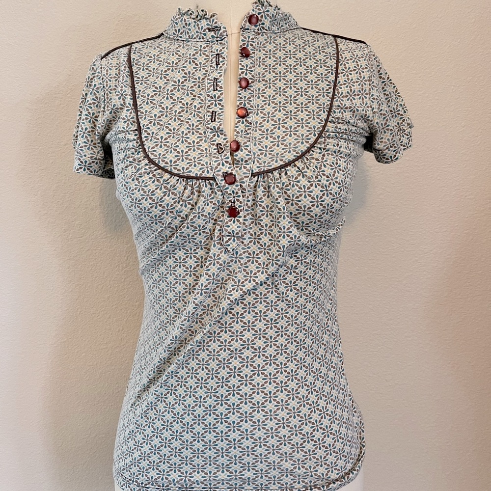 Floral western west shirt